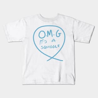 #4 The squiggle collection - It’s squiggle nonsense Kids T-Shirt